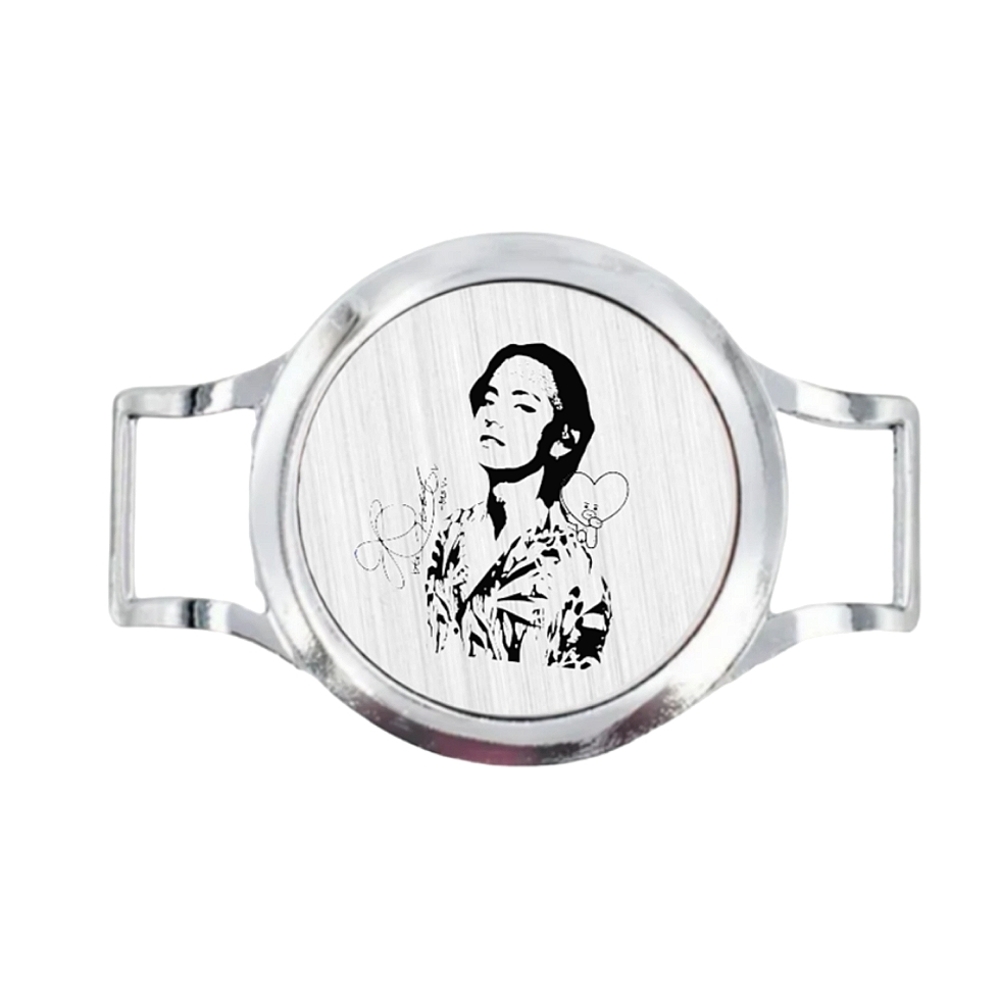 V-BTS Stainless Steel Locket Bracelet